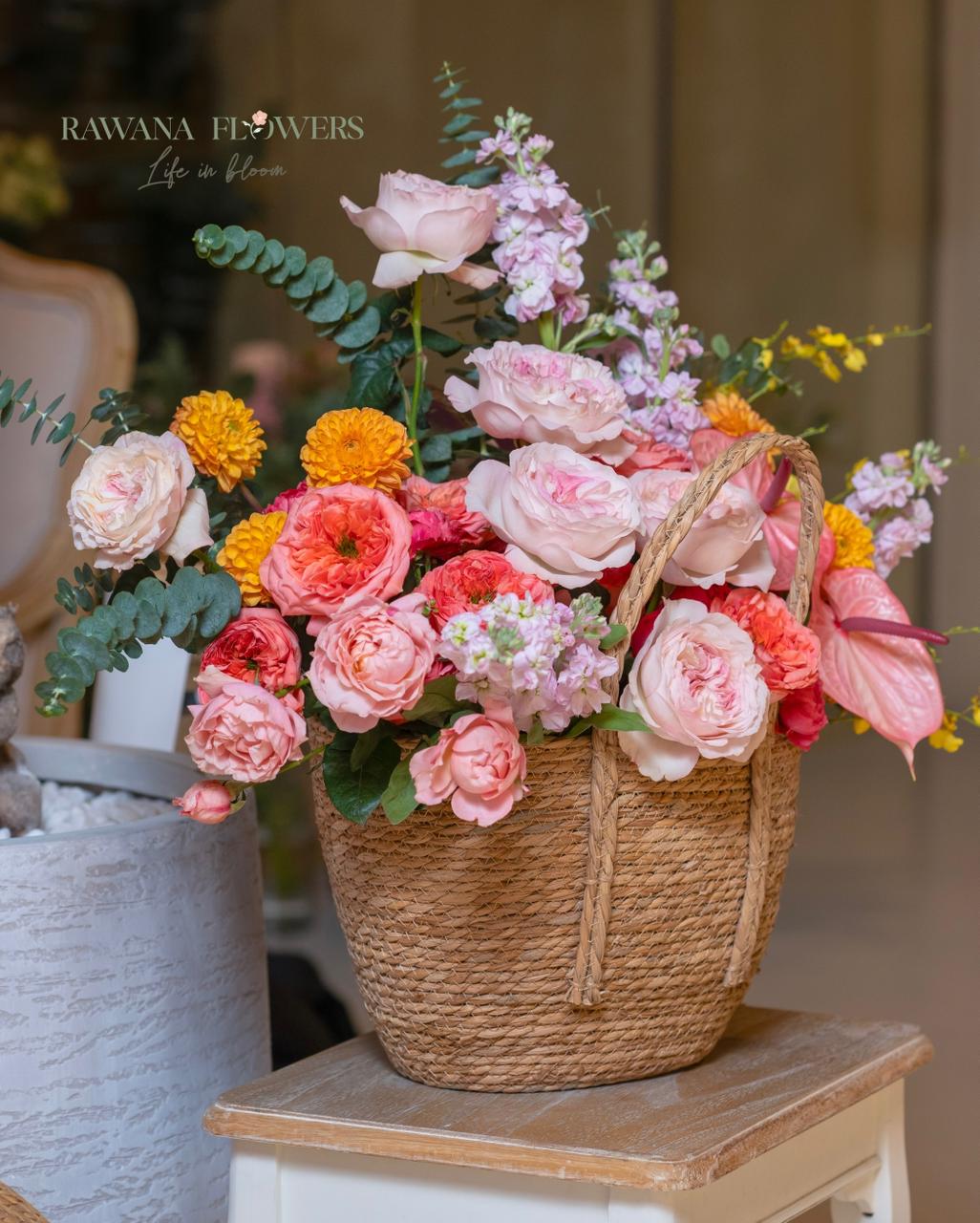 Basket of beautiful vibes